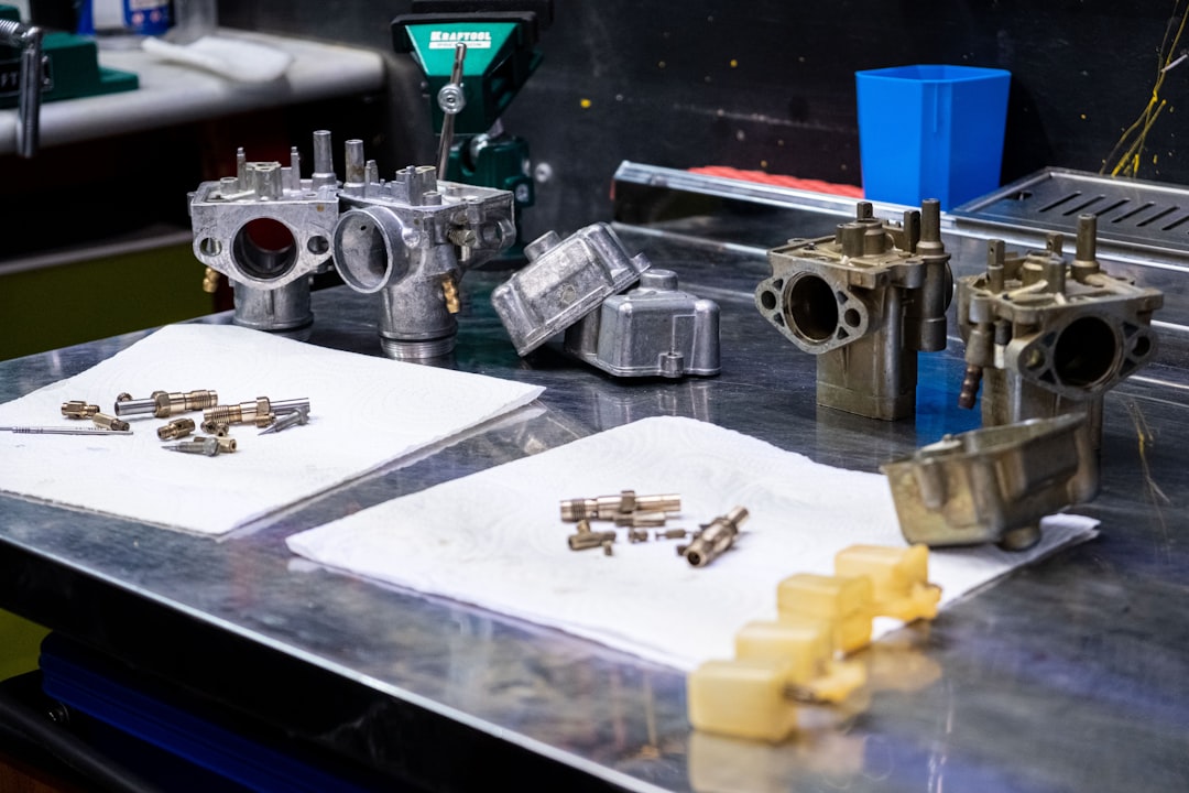 Mastering the First Impression: Your intriguing post title goes here disassembled carburetors from a URAL motorcycle